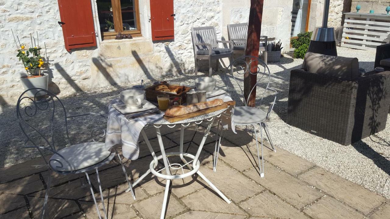 Le Gite Des Chambres De La Grange Cherval Buitenkant foto