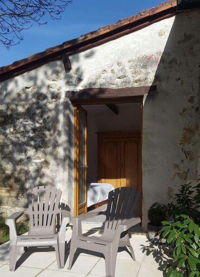 Le Gite Des Chambres De La Grange Cherval Buitenkant foto
